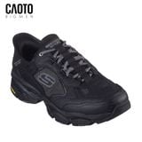  Giày Thể Thao Nam Big Size Vigor 3.0 Drafting – Skechers Đen/Trắng Slip-In Siêu Nhẹ Size 45–50 