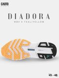  Giày Chạy Bộ Nam Big Size Diadora Mythos Blushield Volo 4 Teal/Yellow Nhẹ, Bền Size 45 - 48 