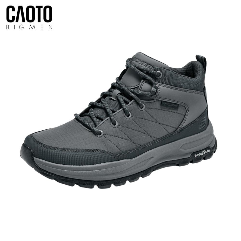  Giày Thể Thao Nam Big Size Comfy Step – Skechers Đen Than Đế Cao Chống Trượt Size 45–50 