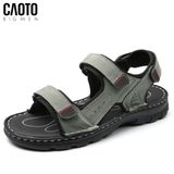  Sandal Gladiator Summer Slipper Green Mens Big Size 