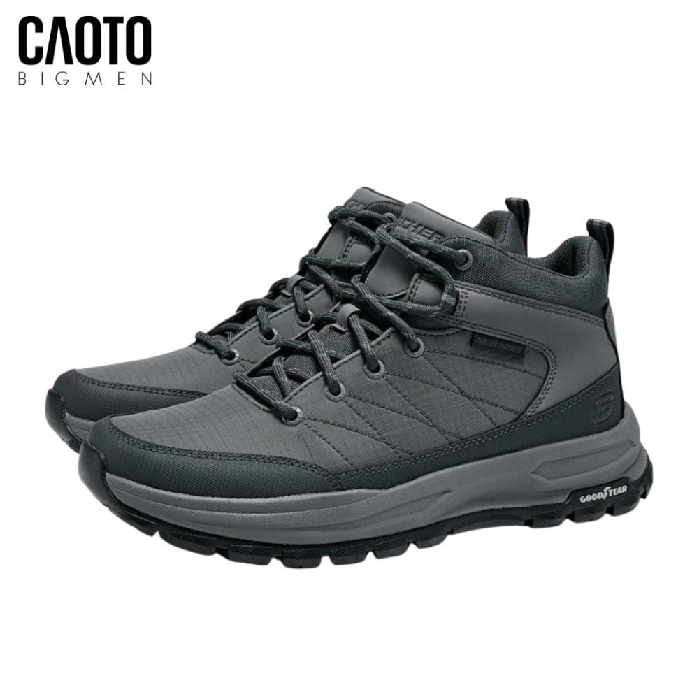  Giày Thể Thao Nam Big Size Comfy Step – Skechers Đen Than Đế Cao Chống Trượt Size 45–50 