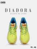  Giày Chạy Bộ Nam Big Size Scarpa DA Uomo Lime Green Nhẹ, Bền Size 45 - 48 