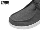  Giày Lười Nam Big Size Melson Coronado – SKECHERS Đen Xám Slip-ins Phom Rộng Size 45–50 