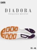  Giày Chạy Bộ Nam Big Size Frequenza Whisper Off-White Orange Blue Nhẹ, Bền Size 45 - 48 