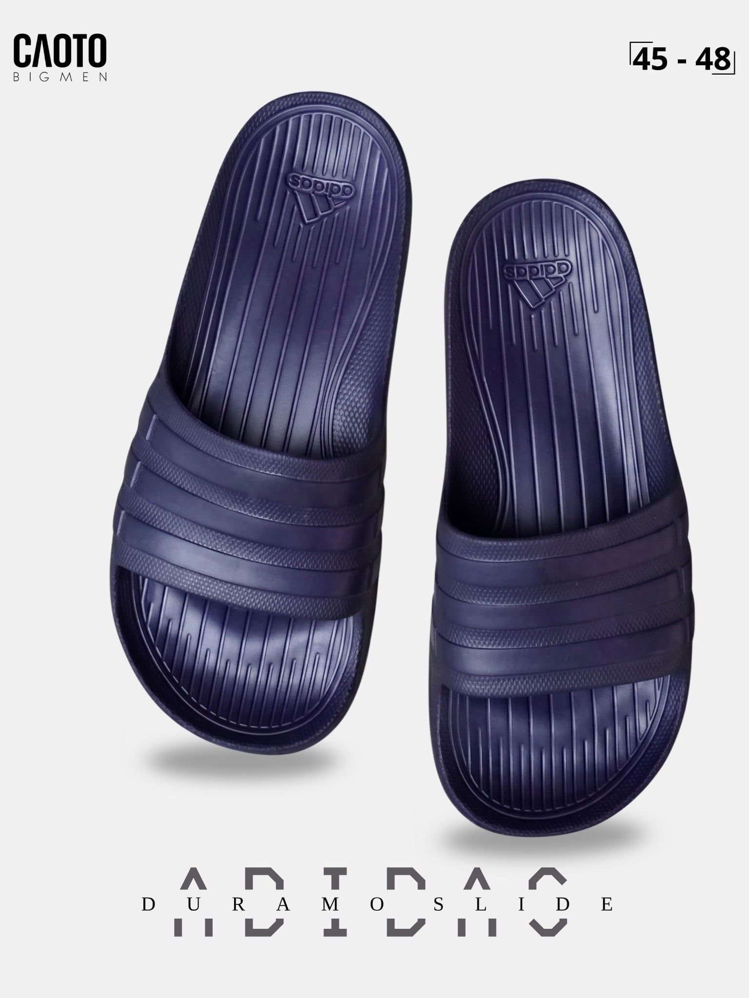  Dép Đúc Quai Ngang Nam Big Size Adidas - Duramo Slide Thời Trang Size 45 - 48 
