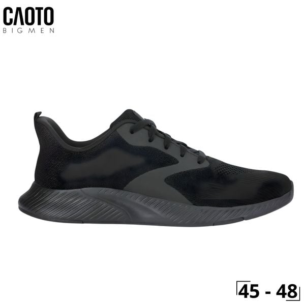  Giày Thể Thao Nam Big Size Athletic Works Core - Jogger Black Dây Buộc Size 45-48 