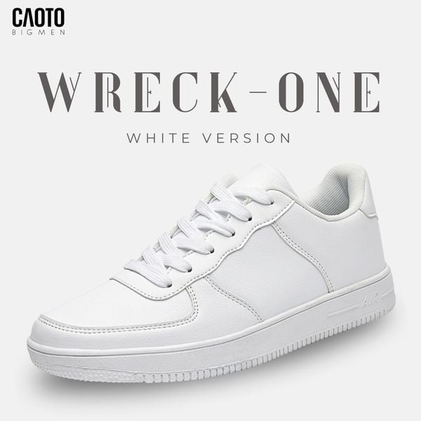 Giày Sneaker Wreck-One White Big Size 