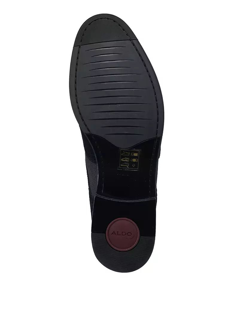  Giày Tây Nam ALDO Sargasso Da Lộn Màu Đen Big Size 45-50 