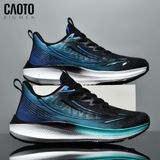  Giày Chạy Bộ Nam Big Size Hoawei Black & Blue Ôm Chân Vừa Vặn Size 45–48 