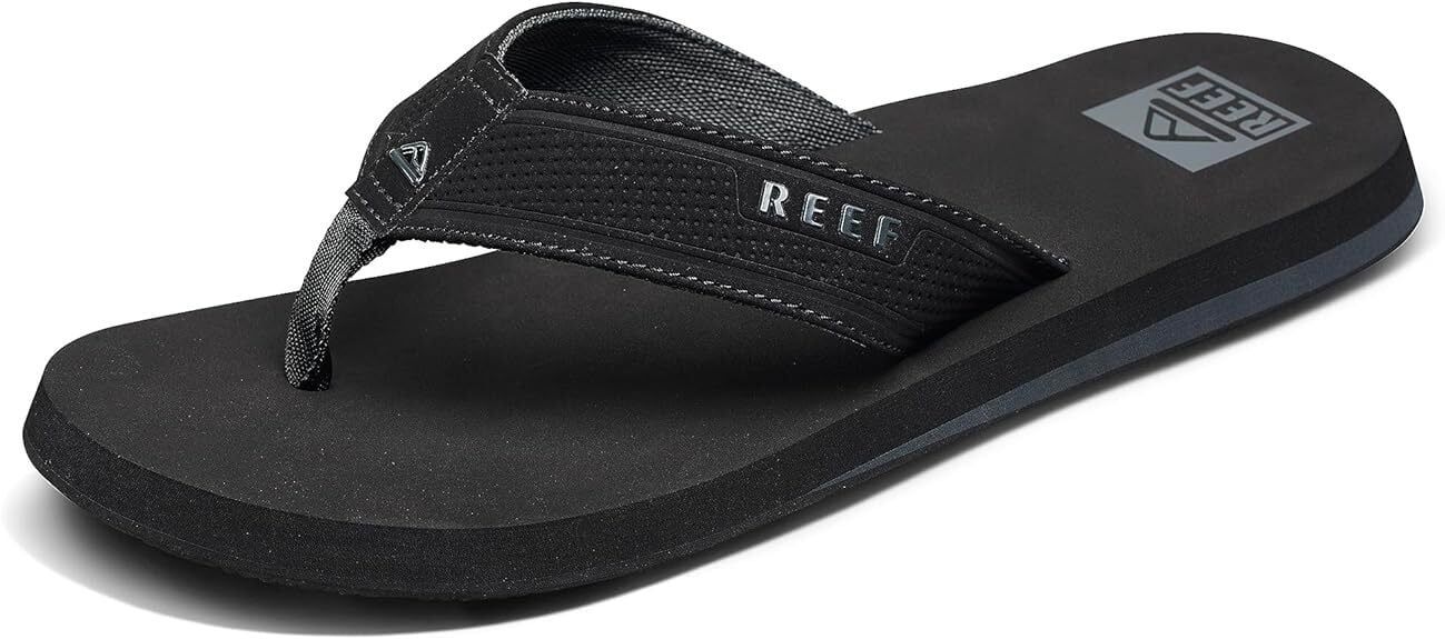  Dép Xỏ Ngón Nam Reef Layback Màu Đen Big Size 45–50 