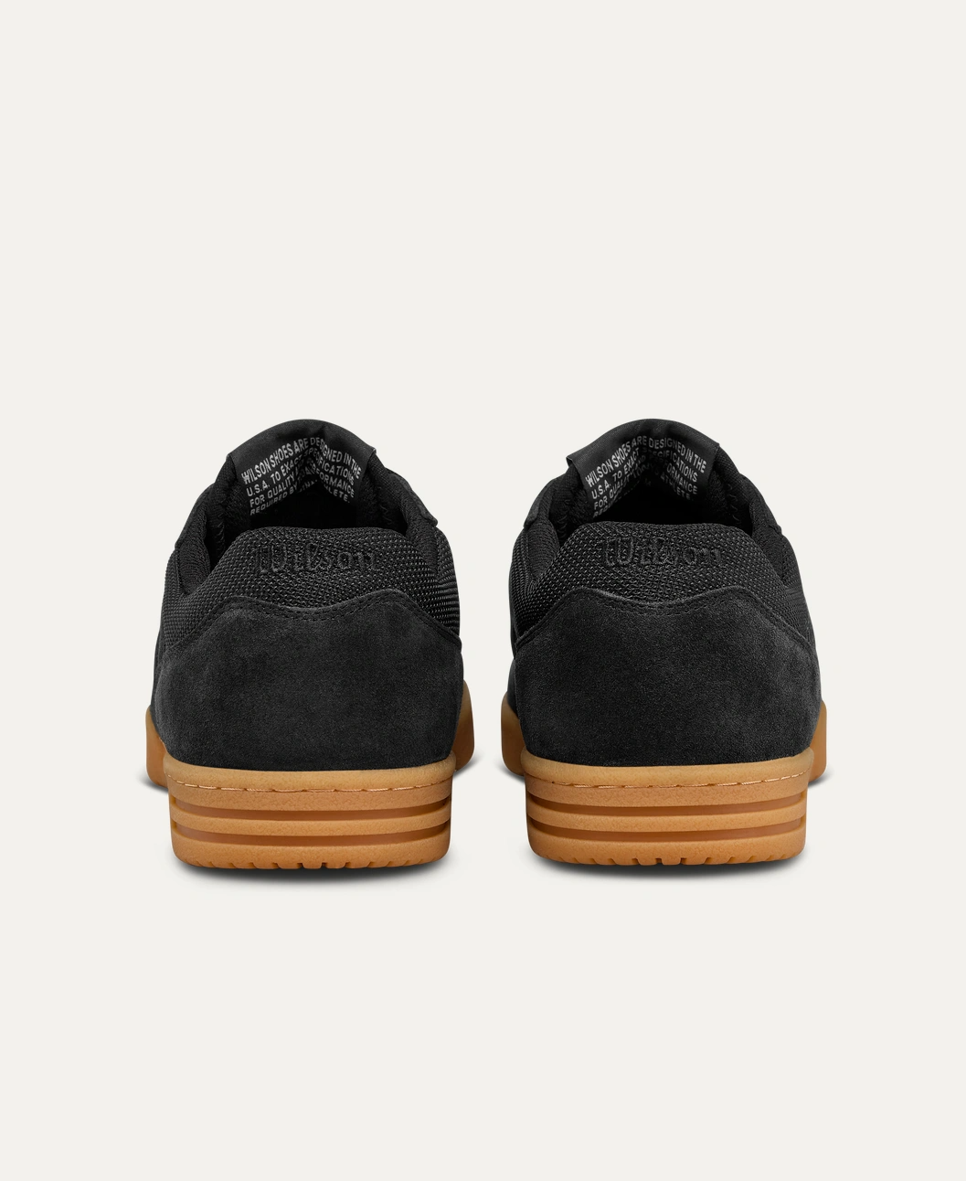  Giày Nam Big Size Wilson SBR Da Lộn Đen Đế Gum – Size 45–49 