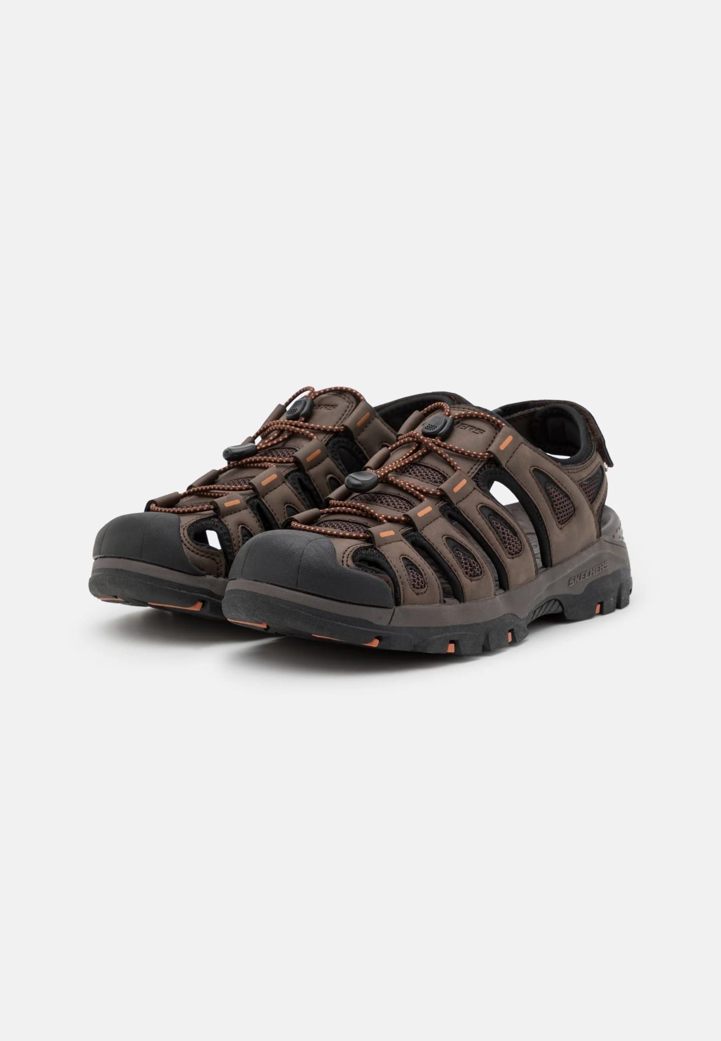  Sandal Nam Big Size Skechers Tresmen Fisher Chocolate – Size 45 - 50 