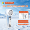 Quạt cầm tay băng lạnh miLife K75 đầu xoay tự động