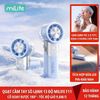 Quạt cầm tay tích điện miLife F11 đầu xoay 180 độ