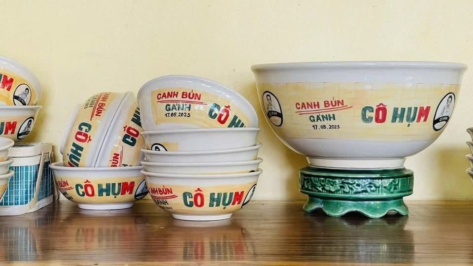  VNG x Canh Bún Gánh CÔ HỤM | Dự án Tô Gốm cá nhân hóa thương hiệu. 