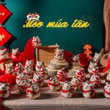  [TẾT] Mèo Nhí Vẽ Hoạ Tiết Múa Lân - Quà Tặng Ngộ Nghĩnh, Dễ Thương - BST Tết Bính Ngọ 2026 