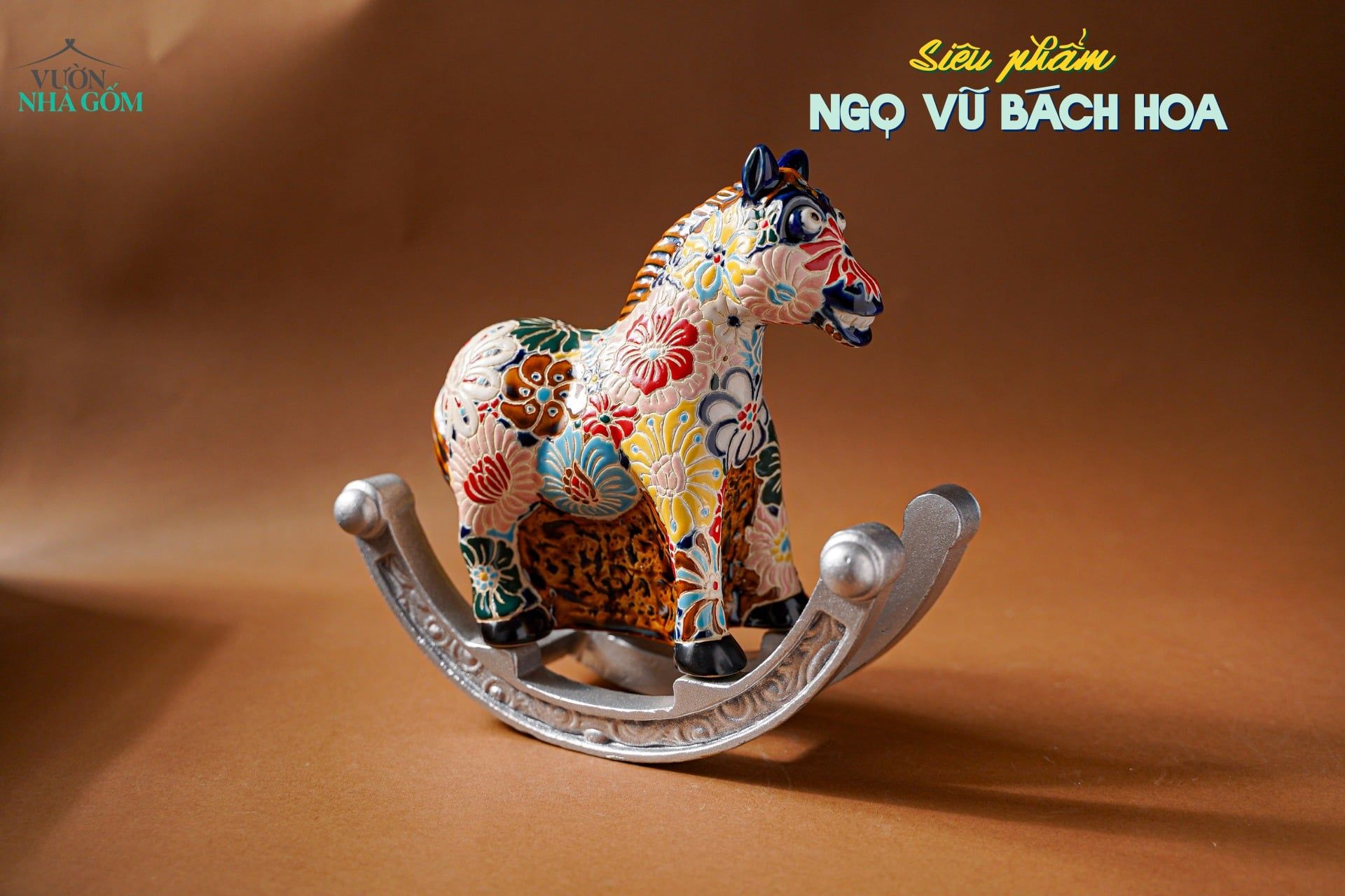  [TẾT] Tượng Ngọ Vũ Bách Hoa phiên bản đặc biệt, linh vật phong thùy, quà tặng decor | BST Ngọ Nam. 