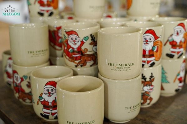  VNG × THE EMERALD GARDEN VIEW | Dự án Ly Quà Tặng Gốm Cá Nhân Hoá 