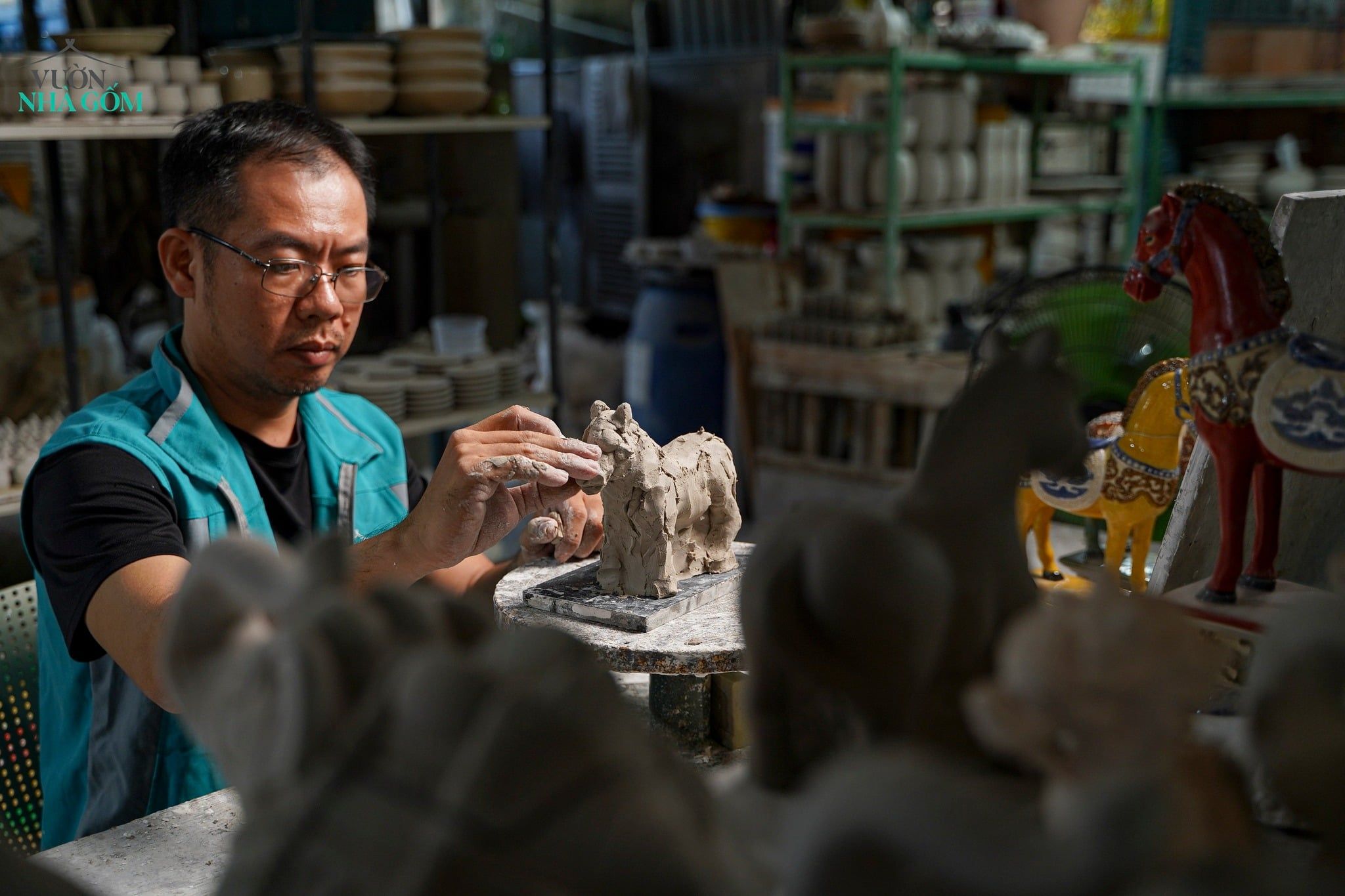  [TẾT] Tượng Ngọ Vũ Bách Hoa phiên bản đặc biệt, linh vật phong thùy, quà tặng decor | BST Ngọ Nam. 