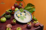  Dĩa Hảo Vẽ Trái Cây, Vẽ Tay Thủ Công, Quà Tặng Gốm Thủ Biên Mùa Trái Chín. 