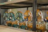  [Quà Tặng Bính Ngọ] Tượng Ngựa gốm Thủ Biên có đế, sản xuất thủ công, cao cấp, làm quà tặng, C32 x R12,5 x D24cm- SP002483 