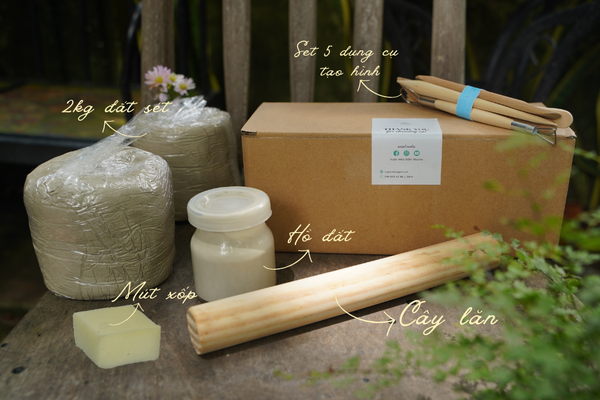  Combo Mầm Dụng cụ làm gốm tại nhà (Bộ) 