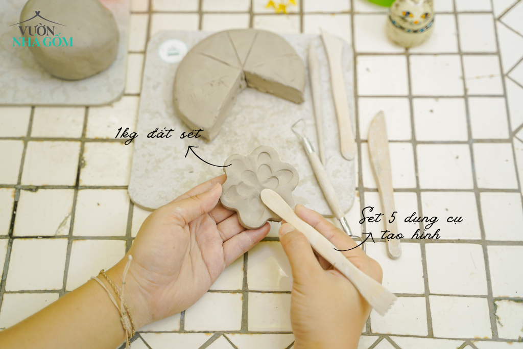  Combo Hạt giống Dụng cụ làm gốm tại nhà (Bộ) 