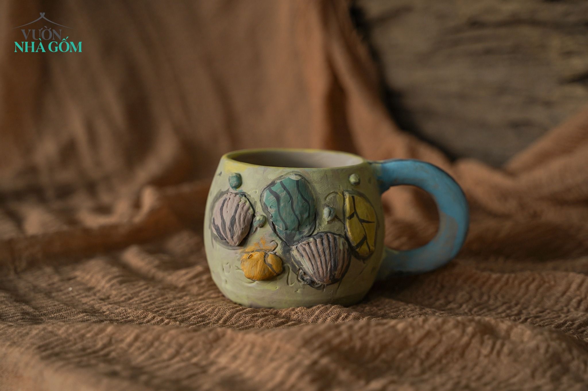  Khuôn in ốc sò biển (12x12) (Cái) 