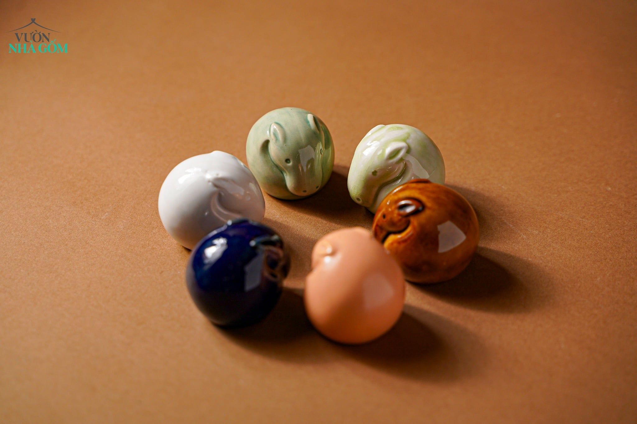  [TẾT] Tượng Ngọ Thơ - Rộng 4cm x Dài 8.5 x Cao 4cm - Quà Tặng, Decor | BST Ngọ Nam. 