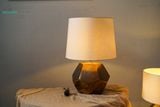  Bộ Đèn Gốm Kim Khối - Đèn Decor, Phòng Ngủ, Phòng Khách - Có điều chỉnh ánh sáng. 
