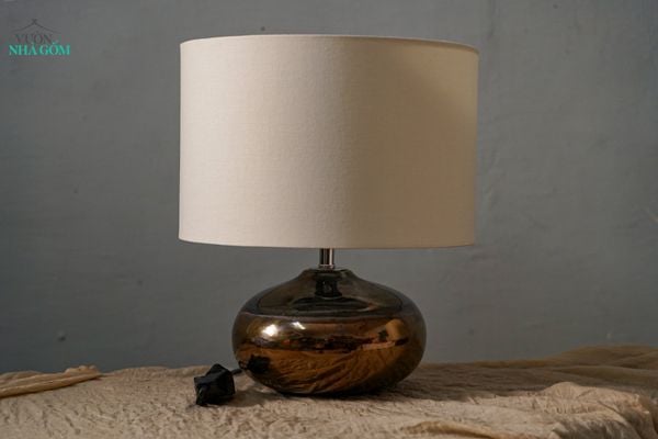  Bộ Đèn Gốm Ánh Đồng - Đèn Decor, Phòng Ngủ, Phòng Khách - Có điều chỉnh ánh sáng. 