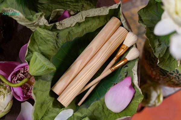  Cây lăn cán đất sét D23cm 