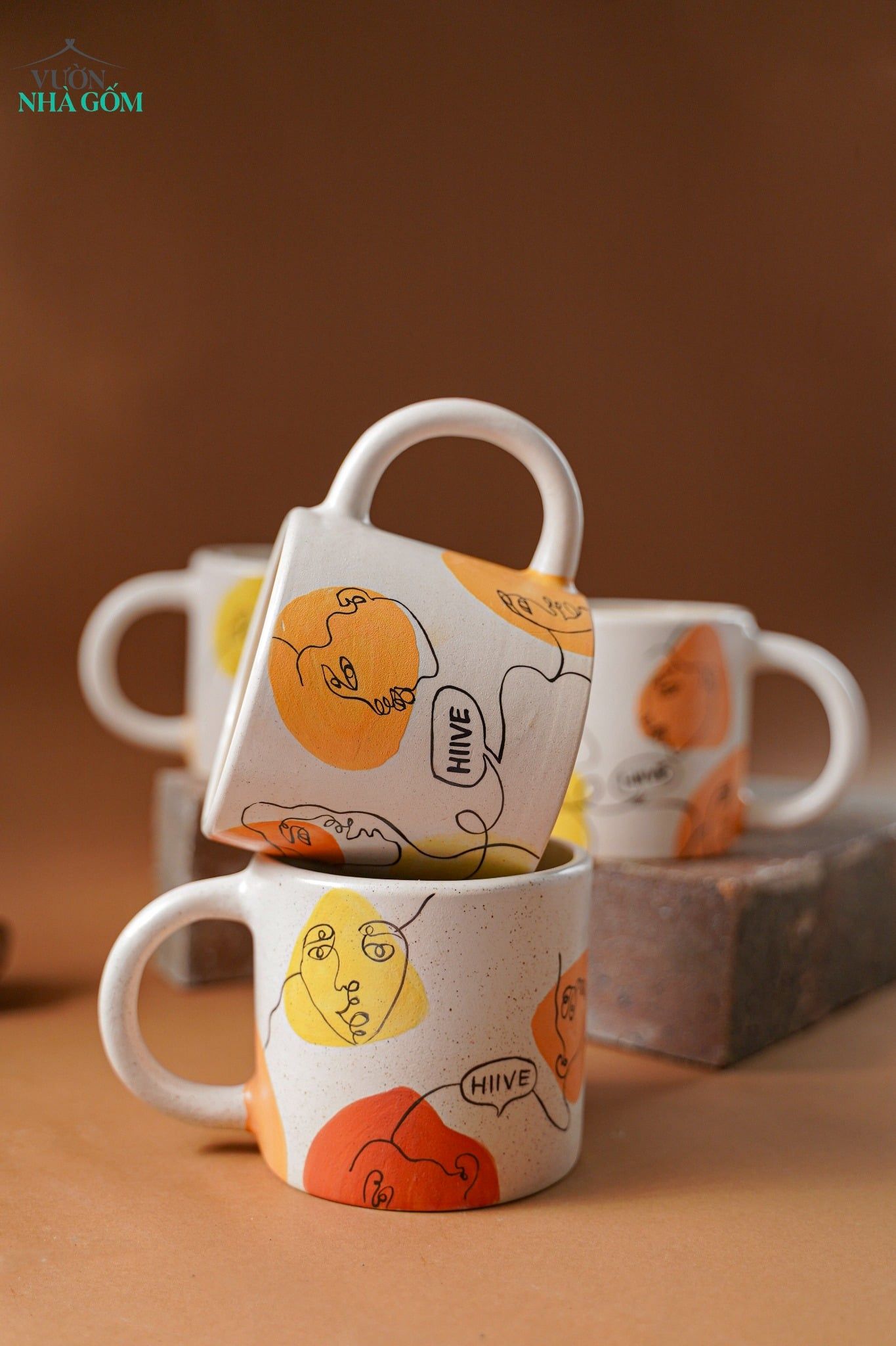  VNG x HIIVE by Fusion Binh Duong | Dự án Ly Gốm quà tặng cao cấp. 