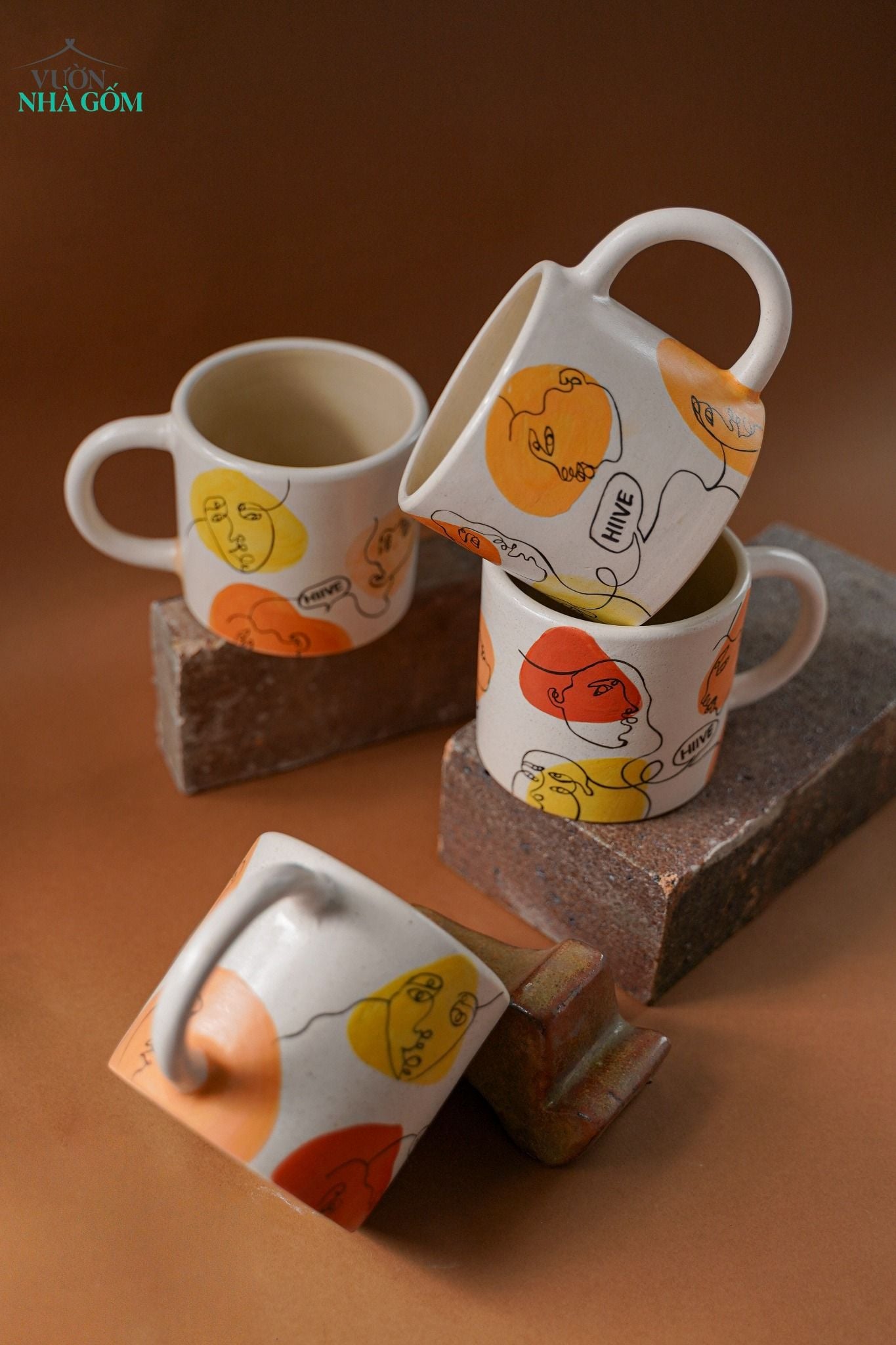  VNG x HIIVE by Fusion Binh Duong | Dự án Ly Gốm quà tặng cao cấp. 