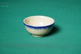  CBLX, Chén Cơm Phết Xanh - Chén Bát Hiện Đại - Bát Ăn Cơm Cao Cấp, Rộng 12cm 