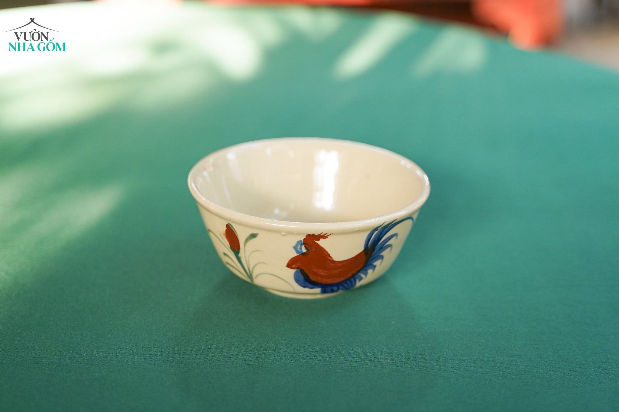  CBLX, Tô Cơm Vẽ Gà - Chén Bát Hiện Đại - Tô Ăn Bún, Tô Phở - R14cm 