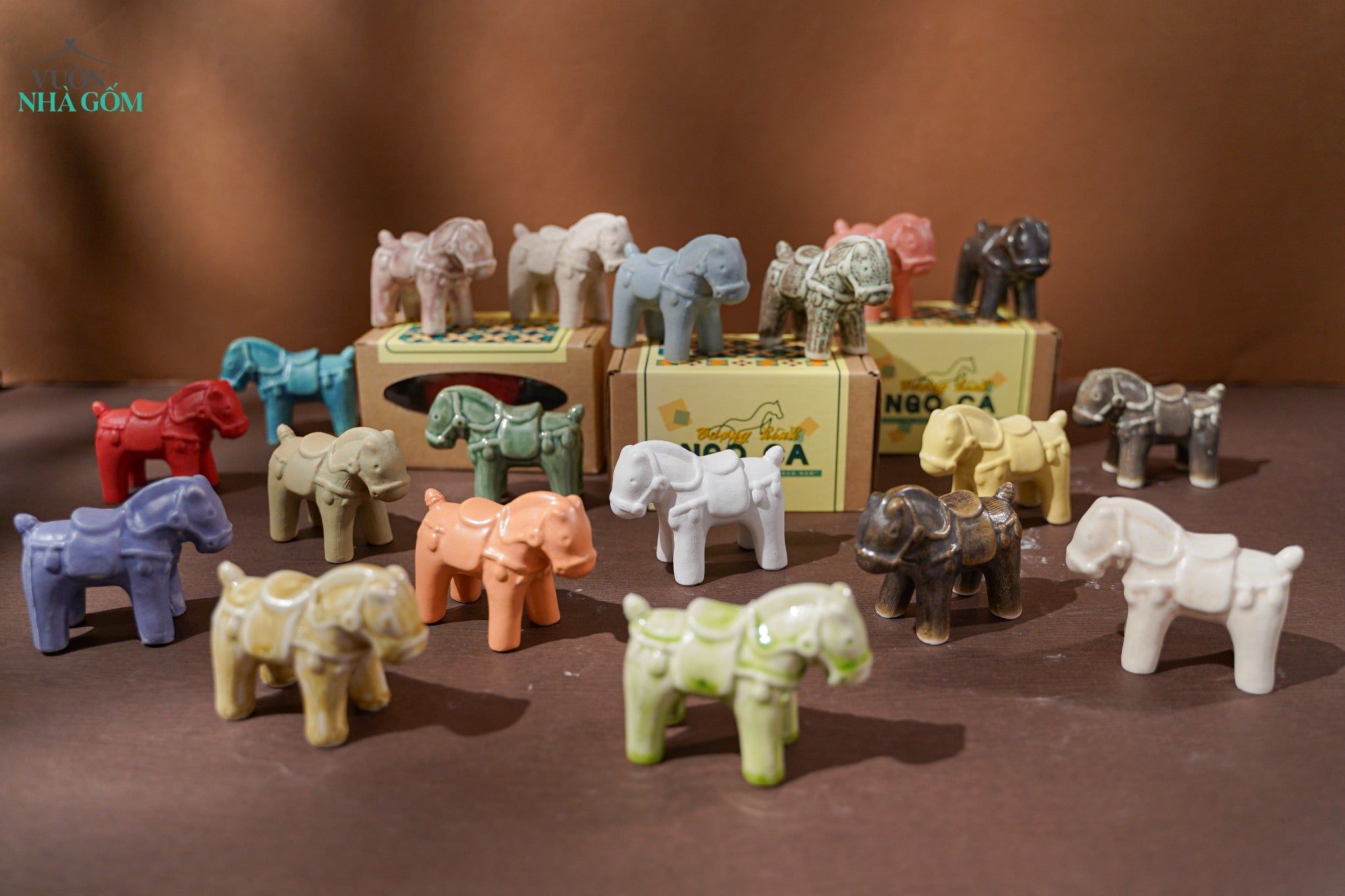  [TẾT] Tượng Ngọ Ca - Rộng 4cm x Dài 8.5cm x Cao 6cm - Quà Tặng, Decor | BST Ngọ Nam. 