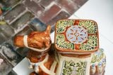  Đôn Gốm Lạc Đà Xưa Nâu Lớn, gốm Nam Bộ - Đôn Gốm Trang Trí 