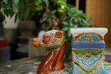  Đôn Gốm Lạc Đà Xưa Nâu Nhỏ, gốm Nam Bộ - Đôn Gốm Trang Trí 