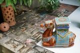  Đôn Gốm Lạc Đà Xưa Nâu Nhỏ, gốm Nam Bộ - Đôn Gốm Trang Trí 
