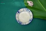  CBLX, Dĩa Lớn 20cm Vẽ Cá - Chén Bát Hiện Đại - Đĩa Đựng Đồ Ăn. 
