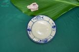  CBLX, Dĩa Lớn 20cm Vẽ Cá - Chén Bát Hiện Đại - Đĩa Đựng Đồ Ăn. 
