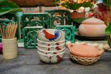  CBLX, Tô Cơm Vẽ Gà Dầu - Chén Bát Hiện Đại - Tô Ăn Bún, Tô Phở - R17,5cm. 