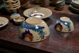  [TẾT] Bộ Chén Bát Vẽ Gà Cao Cấp - Chén Bát Hiện Đại - Sản Phẩm Quà Tặng Tết Bính Ngọ 2026 