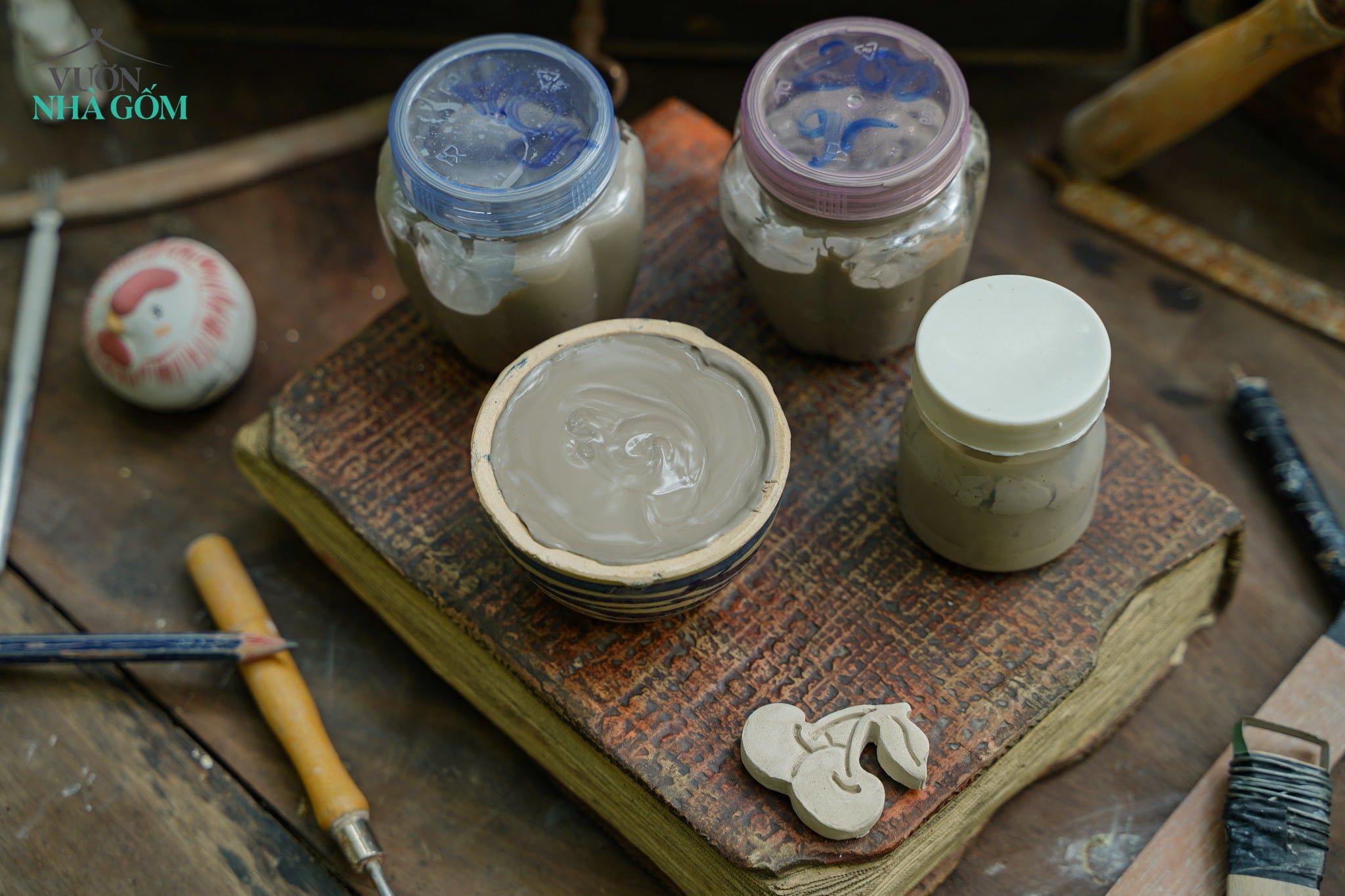  Hồ đất trắng, Hồ đất đỏ (200gram) 