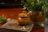  CBLT, Hũ Gốm Gia Vị Lái Thiêu Có Muỗng – Màu Mộc Dân Dã | R9 × C10 