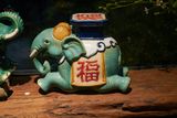  Tượng Voi Mỹ Nghệ - Tượng Gốm Nam Bộ - C23 x D31 - SP035920 