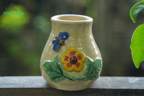  Khuôn in lá 3 nhánh 12cm (Cái) 