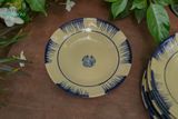  Dĩa lớn phết xanh- Gas, chén bát Lái Thiêu, C4xR21cm - SP002843 