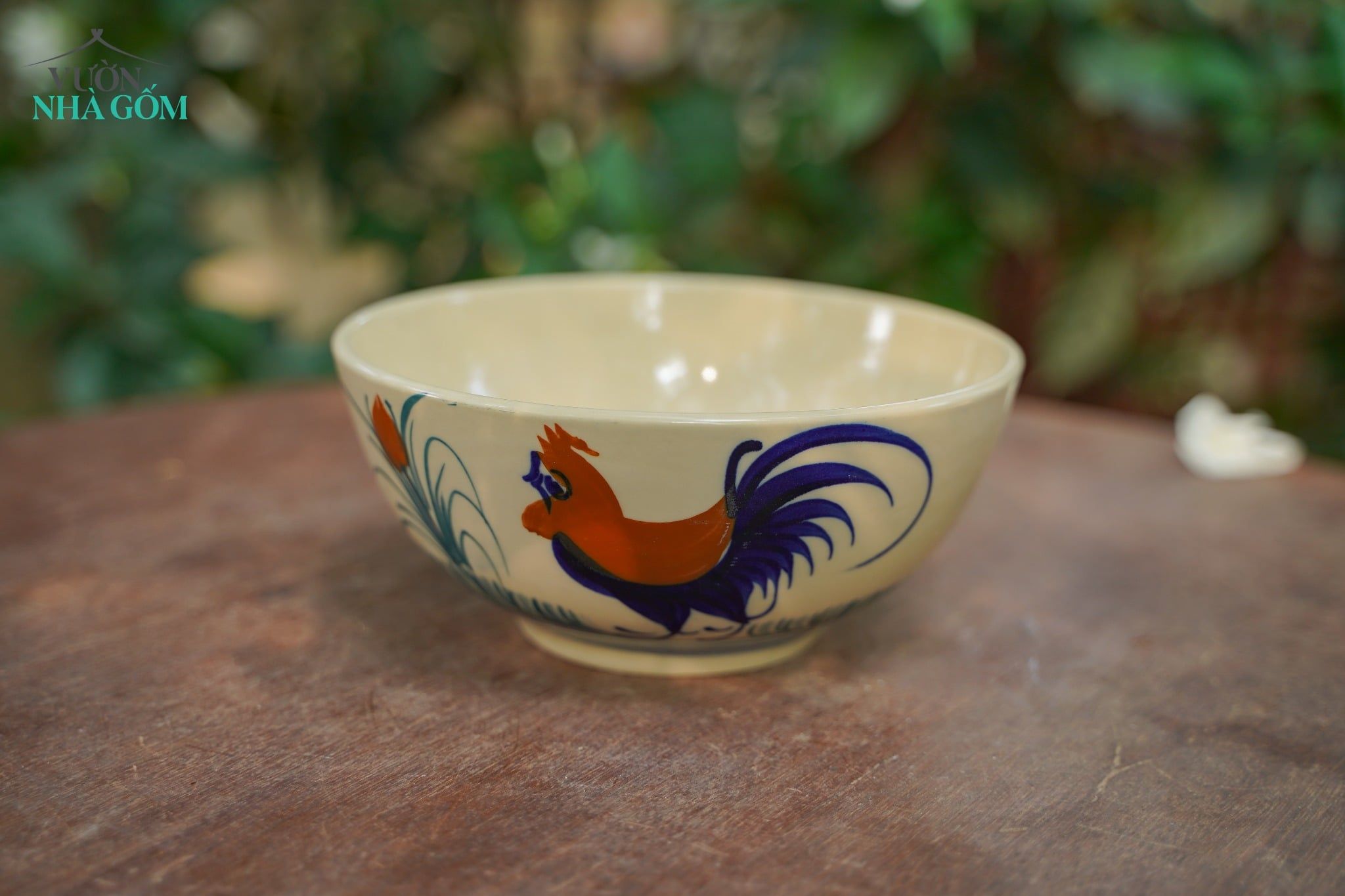  CBLX, Tô Cơm Vẽ Gà - Chén Bát Hiện Đại - Tô Ăn Bún, Tô Phở - R14cm| R18cm. 